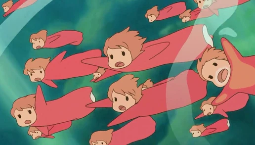 Ponyo's adorable sisters