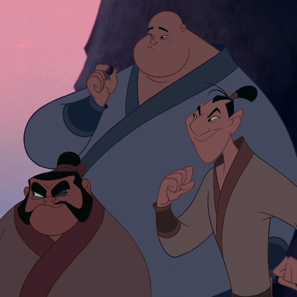 Yao, Ling e Chien Po, Wiki Disney Princesas