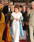 Emma Thompson at the premiere of Saving Mr. Banks in December 2013.