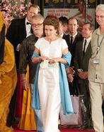 Emma Thompson as P.L. Travers at the Mary Poppins Premiere