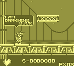 Darkwing Duck Game Boy Gameplay