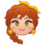 Pepa's emoji for Disney Emoji Blitz.