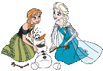 Frozen anna elsa olaf