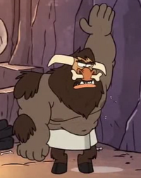 Gravityfalls Pituitaur sniffing his pits