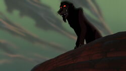 Scar in Simba's nightmare in The Lion King II: Simba's Pride.