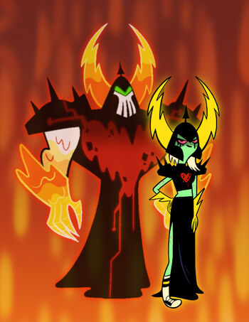 Lord dominator in and out of armor