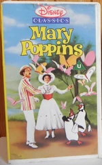 Mary Poppins 1987 UK VHS