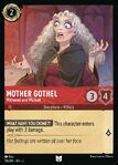 Mother Gothel - Withered and Wicked lorcana