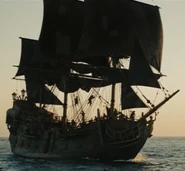 The Black Pearl A ship from the Pirates of the Caribbean series