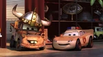 Cars on the Road Spotted on a shelf among other props in the episode "B-Movie" (right). Unlike the other Cars productions, the truck is not sentient like the other vehicles.