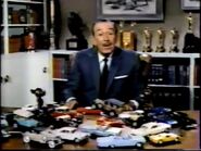 Walt playing with cars