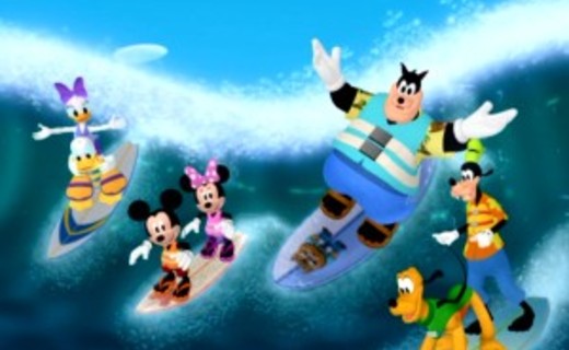 mickey mouse beach