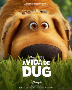 A Vida de Dug - Pôster Nacional