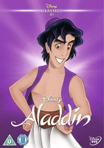 Aladdin UK DVD 2014 Limited Edition slip cover