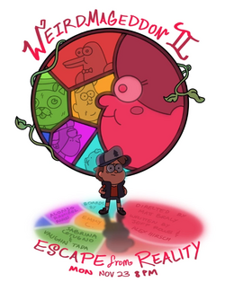 Gravity Falls - Weirdmageddon 2 Escape From Reality (Promo art)