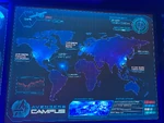 Map of "Avengers Campus: Around the World" at the Disney Parks