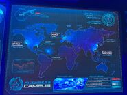 Map of "Avengers Campus: Around the World" at Disney Parks