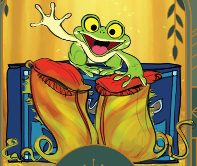Isabel the Green Tree Frog