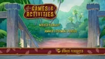 Games & Activities menu