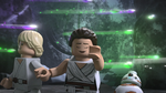 Rey opens the gateway without the key - The LEGO Star Wars Holiday Special