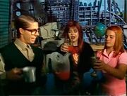 From left to right: Ramela, Carla Carcará and Maria Mole.