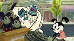 The Yeti, and a Oswald Plushie in The Wonderful Spring of Mickey Mouse