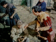 Midge begged by Allan-a-Dale to pay him for his song about Robin Hood