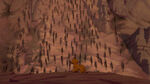 Simba begins to run for it