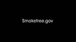 Smokefree.gov advertisement