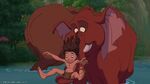 Teenage Tantor with teenage Tarzan during Son of Man