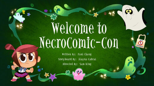 Welcome to NecroComic-Con titlecard