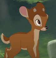 Bambi crece cuernos