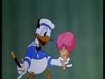 Donald and ice cream cone