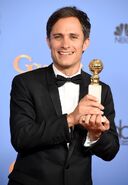 Gael Garcia Bernal at the 2016 Golden Globe Awards.