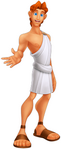 Hércules de joven en Kingdom Hearts.