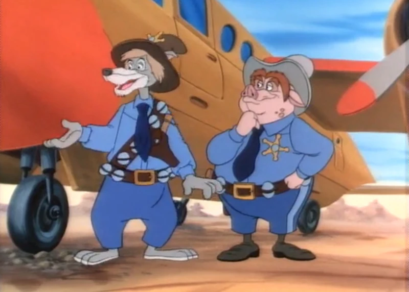 Sheriff Gomer Cleghorn and Deputy Wendell