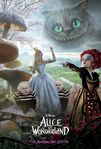 The White Queen on a Alice in Wonderland movie poster.