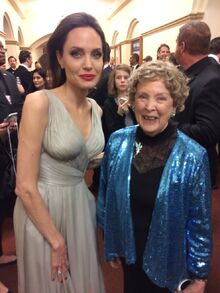 Angelina Jolie & Margaret Kerry