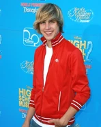 Cody Linley at High School Musical 2 premiere in August 2007.
