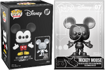 Die-Cast #07: Mickey Mouse (Silver Metallic, Chase) (2023 Funko Shop Exclusive)