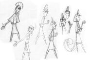 Kuzco Pencil Sketch 7