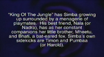 Mheetu, mentioned in The Lion King's Laserdisc release (Side 2, Disc 1).