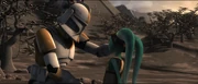 Numa as a child during the Clone Wars.
