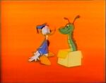 Reluctant dragon meets donald