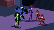 Shego and her brothers.