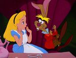 The March Hare with Alice