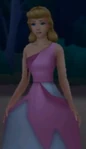 Cinderella in her ruined dress in Kingdom Hearts: Birth by Sleep