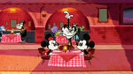 Goofy-Minnie,Mickey Third Wheel