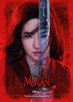 Mulan (2020, Disney+ Original Poster)