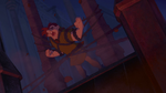 Quasimodo breaking free of the chains